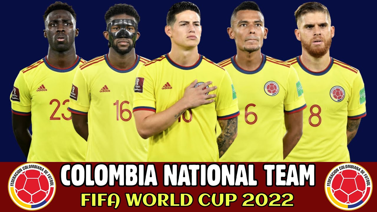 COLOMBIA SQUAD FIFA WORLD CUP 2022 QUALIFIER