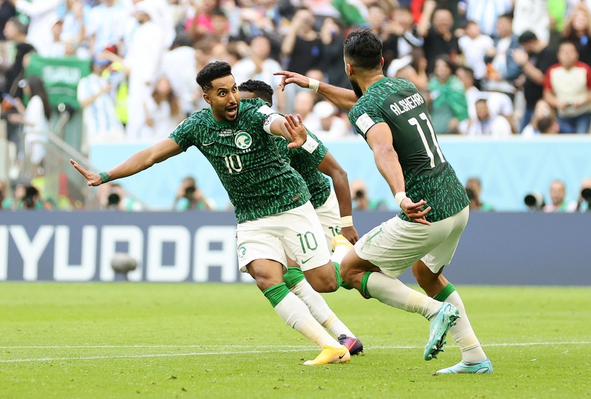 Saudi Arabia shock Lionel Messi's Argentina with 2-1 win at World Cup in  Qatar - Arabian Business: Latest News on the Middle East, Real Estate,  Finance, and More