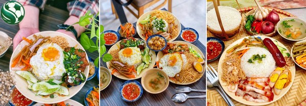 Cơm tấm sườn, gà nướng, chả trứng đậm đà hương vị Sài Gòn